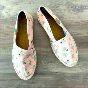 Ubuntu X Star Wars Grogu The Child Afridrilles Slip On Shoes